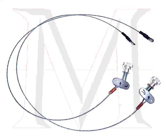 CONVERTIBLE TOP FRAME SIDE TENSIONER CABLE