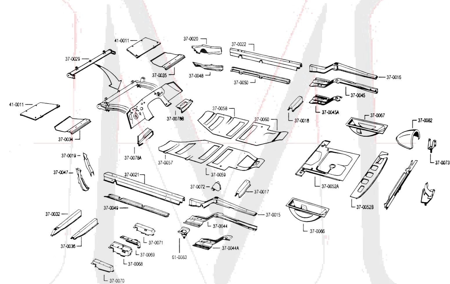 TRAILING ARM FORWARD REPAIR PANEL