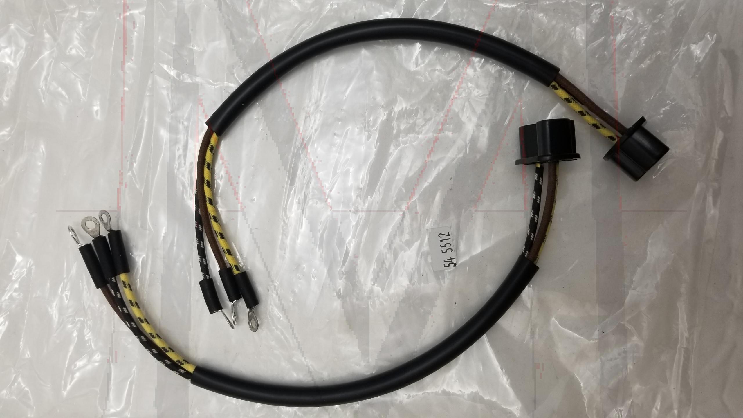 190SL WIRING HARNESS - HEADLIGHT BUCKET