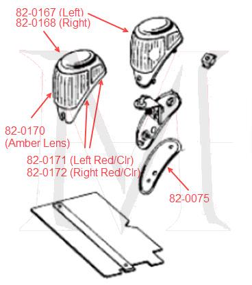 TURN SIGNAL LAMP - LEFT