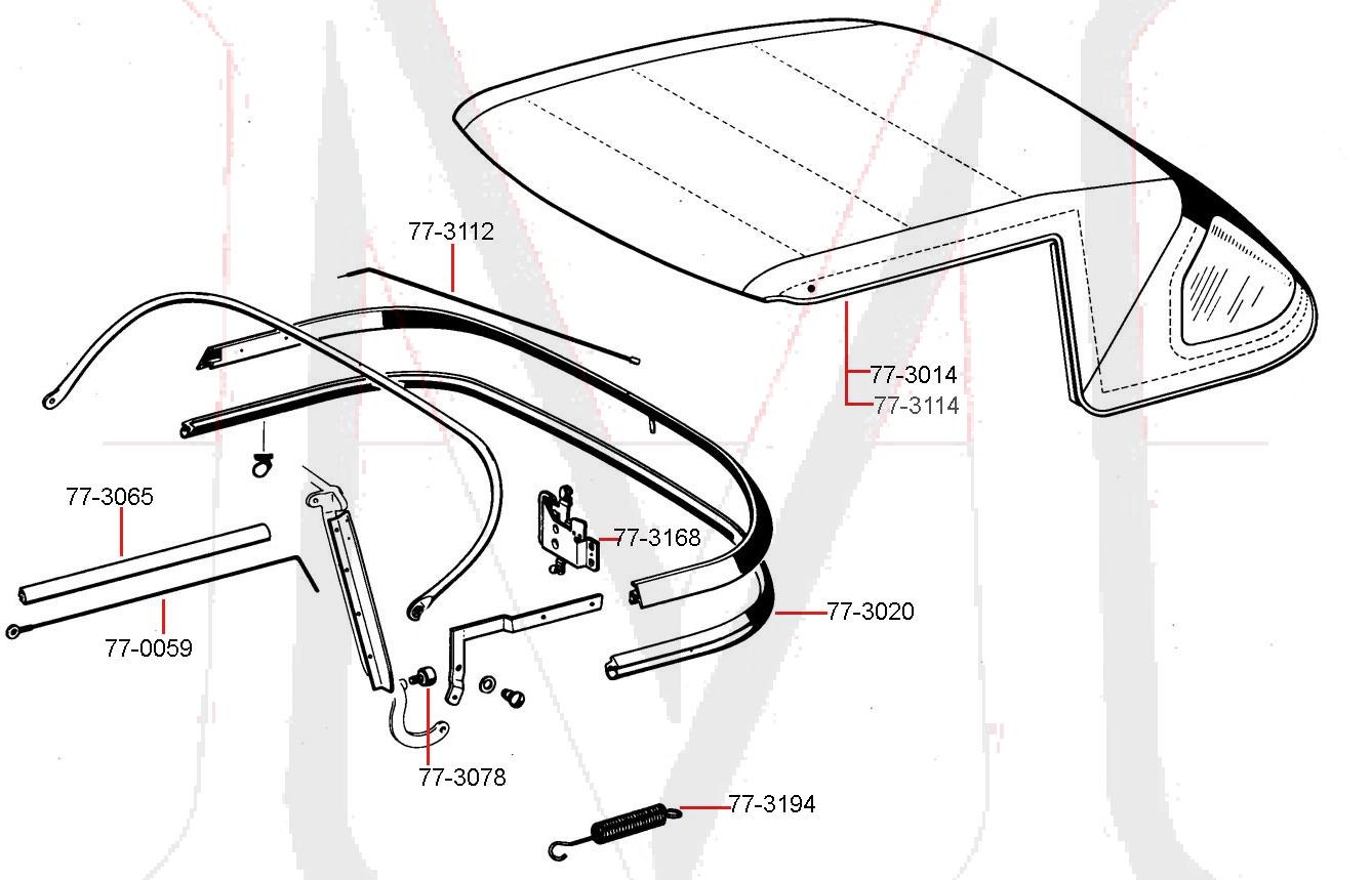 SIDE TENSIONER CABLE PAD