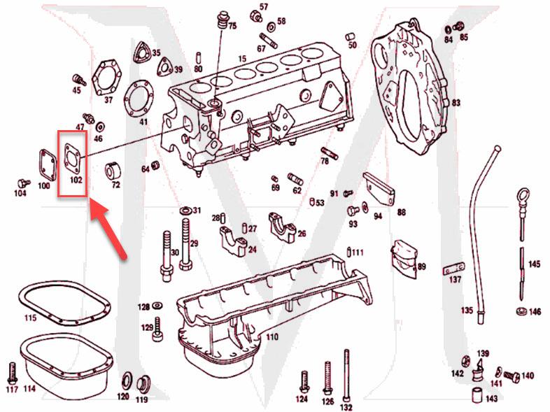 GASKET, CRANKCASE FRONT