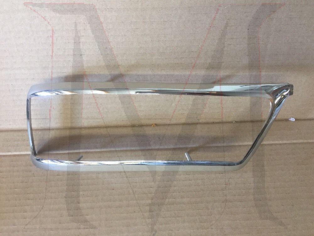 TAIL LIGHT LENS CHROME FRAME - LEFT SIDE