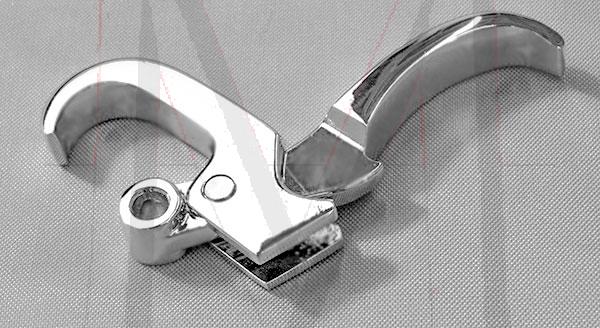 CHROME SIDE LATCH (RIGHT)