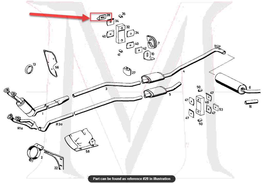 CENTER RESONATOR MOUNT KIT