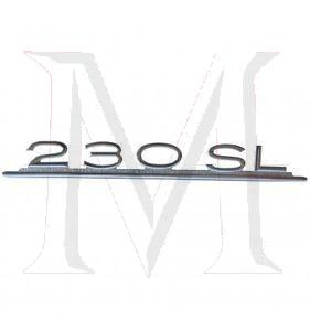 230SL TRUNK EMBLEM